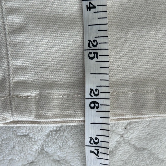 J. Crew Straight Leg Ankle Pants in Natural NWT Size 26 - Picture 6 of 6